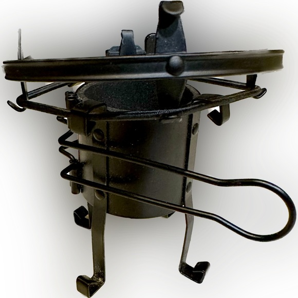 MICROPHONE SHOCK MOUNT CLIP NOISE ISOLATION STABILIZER ANTI-VIBRATION PODCAST - Picture 4 of 8